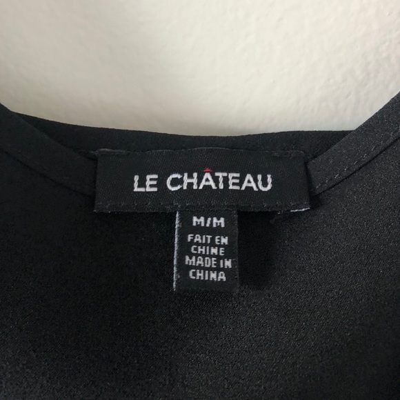 Le Chateau - Black Cami - Size Medium NWOT - Picture 3 of 7